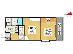 ウィングス・ミュゼの間取り画像