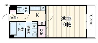 ケンブリッジアサカの間取り画像