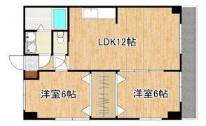 メゾン隼人（真孝）の間取り画像