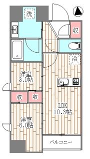 ソルティア府中宮町の間取り画像