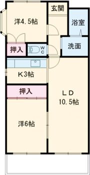 サンハイツ池田の間取り画像