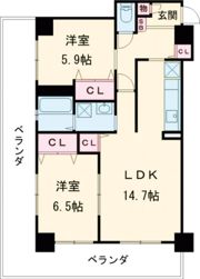 ルメルシエの間取り画像