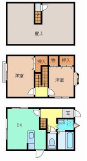 ハイツコメットの間取り画像