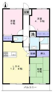 グランデ・アルヴォーレ3番館の間取り画像