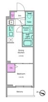 ドゥーエ梅屋敷の間取り画像