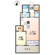 ヴィラ・グロリエンテ西原の間取り画像