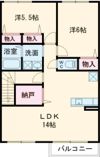メゾンクレール堂本の間取り画像
