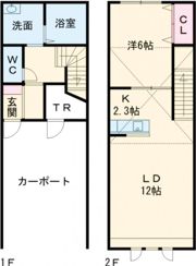 富良野市錦町新築MS Bの間取り画像