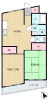 コーポベルライズの間取り画像