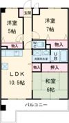 ロジュマン泉佐野の間取り画像