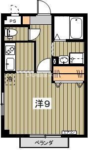 タウンハイツ島 B棟の間取り画像