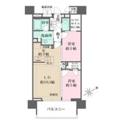 ザ・パークハウス東中野プレイスの間取り画像