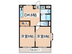 カーディナンス永山の間取り画像