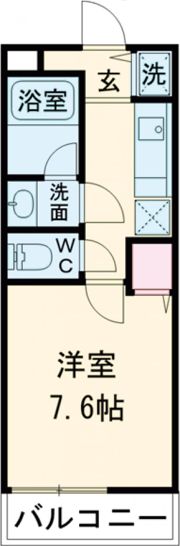 サニーコート日根野の間取り画像