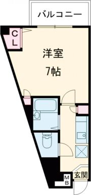ロジュマン泉佐野の間取り画像