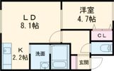 CIGAL京町（シーゲル京町）の間取り画像