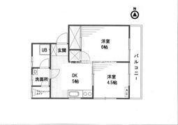 サザンハイツの間取り画像