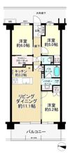 ソライエ南桜井の間取り画像