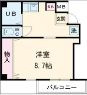 センターヴィレッジの間取り画像