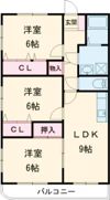 エスポワール南の間取り画像