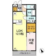 ウエストヴィラージュ華浦の間取り画像