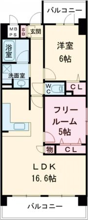 ワコーレ元町ハウスの間取り画像