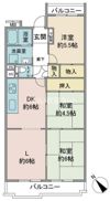 ルックハイツ鶴ヶ島の間取り画像