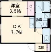 ミシュラン福石の間取り画像
