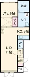 カーサクオーレ滝川の間取り画像
