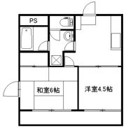 パレスヒルズの間取り画像