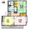 ハイカムール梅寿の間取り画像