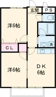 エスパースの間取り画像