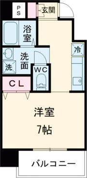 ラ・ウェゾン塚本通の間取り画像