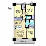 アルファライフ松島公園Ⅱの間取り画像