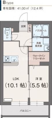 ピーノ湘南の間取り画像
