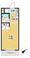 ライブヒルNAKAIの間取り画像