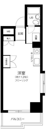 モンテベルデ押上の間取り画像