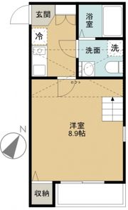 アメリカンリバティーROIの間取り画像