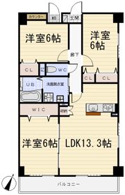 アヴニール・シエルの間取り画像