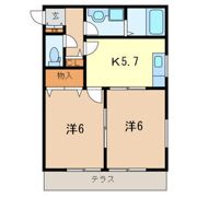 ソフィット八番館の間取り画像