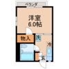 ハイツ芽生の間取り画像