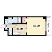 ベルドミール北畑の間取り画像