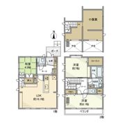 中原戸建の間取り画像