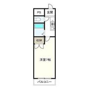 クレールたつたの間取り画像
