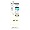 クレールたつたの間取り画像
