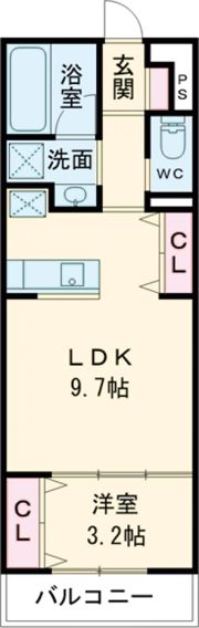 ガーデンシティ三和町の間取り画像
