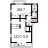 ピーチプレイスの間取り画像