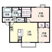 Bonheur草津の間取り画像