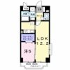アプリコット こさかの間取り画像