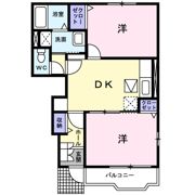 プロムナードBの間取り画像